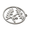 201 Stainless Steel Pendants STAS-G366-02P-05-2