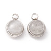 Natural Quartz Crystal Charms G-K325-01P-03-2