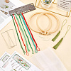 DIY Bookmarks Embroidery Kits DIY-SC0029-44A-3