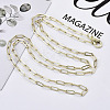 Brass Paperclip Chains X-MAK-S072-10A-14KC-4
