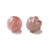 Natural Madagascar Rose Quartz Carved Beads GG-CBABD99-01A-2