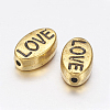 Tibetan Style Alloy Beads TIBEB-5850-AG-RS-2