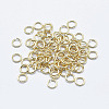 Brass Open Jump Rings X-KK-G331-08-3x0.5-NF-1