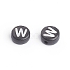 Acrylic Horizontal Hole Letter Beads X-OACR-E001-17-3