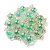 UV Plating Rainbow Iridescent Acrylic Beads PACR-E001-01A-3