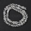 Natural Quartz Crystal Beads Strands G-H078-C33-6mm-3