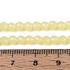 Imitation Jade Glass Beads Strands LS-GLAA-T028-4mm-11H-4