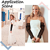 Polyester Lace Arm Oversleeves for Women AJEW-WH20007-88A-4