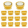 14Pcs Alloy Candle Holders AJEW-WA0004-41-1