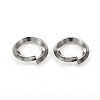 Tarnish Resistant 304 Stainless Steel Open Jump Rings STAS-G224-22P-04-3