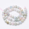 Natural Morganite Beads Strands G-S150-53-10mm-2