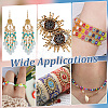 15 Colors Glass Seed Beads SEED-HY0001-15A-7