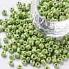 6/0 Glass Seed Beads SEED-US0003-4mm-124-1