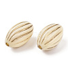 Oval Plating Acrylic Beads PACR-Q102-128A-3