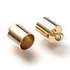 Brass Cord Ends KK-H759-41H-G-2