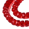 Transparent Glass Beads Strands GLAA-Q114-01A-A07-3