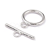 Rack Plating Brass Toggle Clasps KK-B036-12P-3