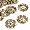 Tibetan Style Filigree Joiners Links X-TIBE-A11623-AB-FF-4