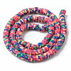 Handmade Polymer Clay Beads Strands CLAY-N008-010L-2