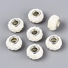 Opaque Resin European Beads RESI-T057-29M-1