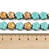 Czech Pressed Glass Beads GLAA-I061-23C-4