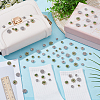 200Pcs 2 Colors Iron Rhinestones Cabochons FIND-AR0006-24-4