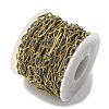 304 Stainless Steel Enamel Figaro Chains CHS-U003-02G-03-3