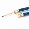 Braided Nylon Cord Bracelet Making MAK-A017-D02-05G-4