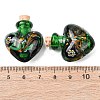 Handmade Lampwork Perfume Bottle Pendants LAMP-H072-02B-3