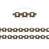 Brass Cable Chains CHC-X0001-02AB-FF-1