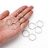 Tarnish Resistant 304 Stainless Steel Linking Ring STAS-S079-24A-4