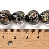 Handmade Dichroic Foil Glass Beads Strands DICH-U001-03A-4