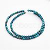 Natural Variscite Bead Strands G-P300-04-4mm-2