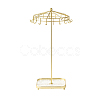 Rotatable Iron Necklace Display Stands with Trays PW-WGEFC67-01-1
