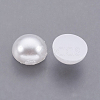 ABS Plastic Imitation Pearl Cabochons SACR-S738-8mm-Z9-2