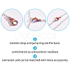 PVD Vacuum Plating 304 Stainless Steel Lobster Claw Clasps STAS-UN0005-15-3