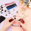 PandaHall Elite DIY Word Love Keychain Wristlet Making Kits DIY-PH0008-76-3