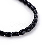 Natural Obsidian Bead Strands X-G-R356-51-1