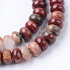 Natural Red Jasper Beads Strands X-G-R403-4x6-06-1