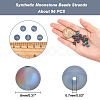 Synthetic Moonstone Beads Strands G-AR0002-40A-2