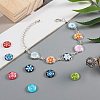Flatback Glass Cabochons for DIY Projects GGLA-PH0005-12mm-06C-7