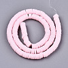 Handmade Polymer Clay Beads Strands CLAY-R089-6mm-125-2