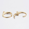 304 Stainless Steel Leverback Earring Findings STAS-F155-13G-2