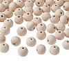 Unfinished Wood Beads X-WOOD-S651-12mm-LF-1