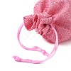 Polyester Imitation Burlap Packing Pouches Drawstring Bags X-ABAG-R004-14x10cm-04-3