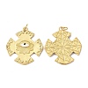 Brass Enamel Pendants KK-C223-20G-3