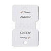 Fold Over Paper Jewelry Display Cards CDIS-M005-25-2
