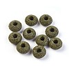 Natural Lava Rock European Beads G-I220-H12-1