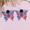 Acrylic Dangle Stud Earrings FS-WGAA5B6-01-1