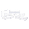 Polypropylene(PP) Storage Containers Box Case CON-WH0073-65-1